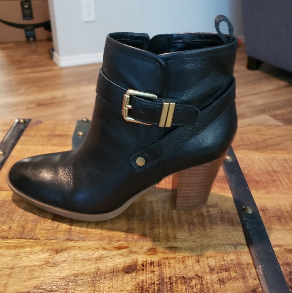 Franco Sarto Block Heel Ankle Boots